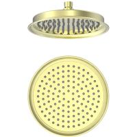 Верхний душ Wonzon & Woghand WW-88DP05-BG 228 мм, золотой матовый