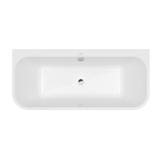 акриловая ванна villeroy & boch architectura uba170are9cs00v-01 170x75 см ножки в комплекте, альпийский белый