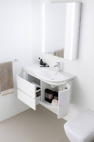 тумба под раковину laufen palace new 4.0150.2.075.464.1 белый глянцевый