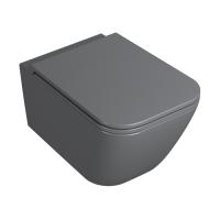 Унитаз подвесной GLOBO STONE STS05SK безободковый, цвет sk (Smoke)