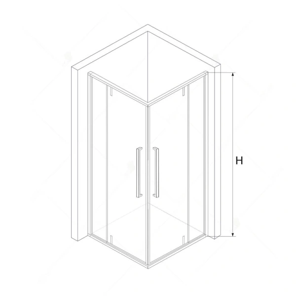 душевой уголок rgw stilvoll sv-33b0 6323388-14 80x80x200 профиль черный