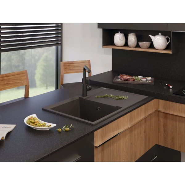 смеситель для кухни с подключением к фильтру omoikiri nakagawa 2 plus 4994501, espresso