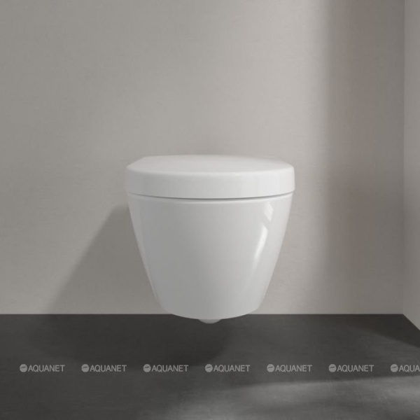 унитаз подвесной villeroy & boch subway 2.0 5614 a1 01 безободковый, цвет белый