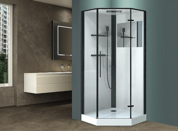 душевая кабина esbano muse esm-penta-90 90x90 r eskm90prr без гидромассажа