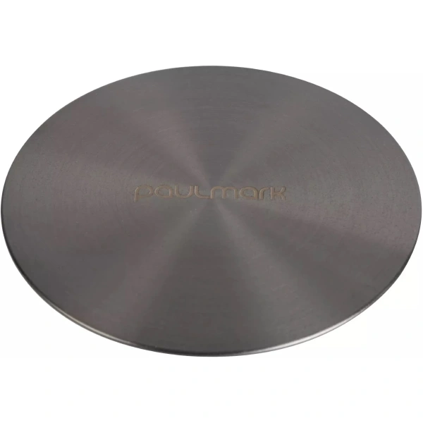 кухонная мойка paulmark next pm226944-gmr 69x44 см, вороненая сталь