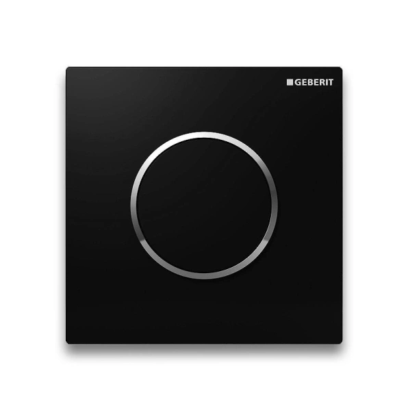 кнопка смыва для инсталляции geberit sigma 10 116.015.km.1 цвет черный хром