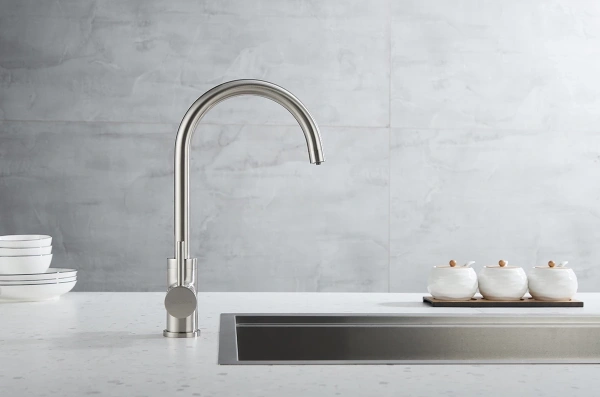 смеситель для кухни с фильтром paulmark essen es213211-ni + h851p00
