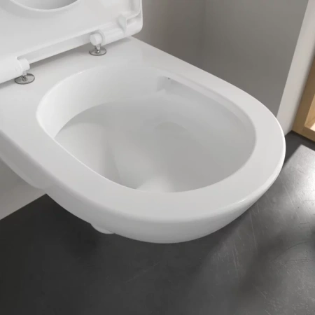 унитаз подвесной villeroy & boch o'novo 5660r0r1 безободковый, цвет альпийский белый ceramicplus