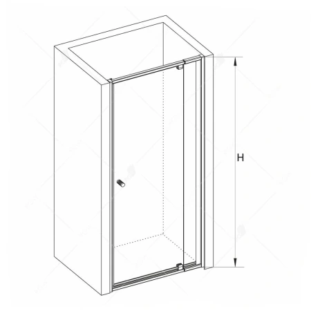 душевой уголок rgw passage pa-44b 41084489-014 80х90 профиль черный, стекло прозрачное